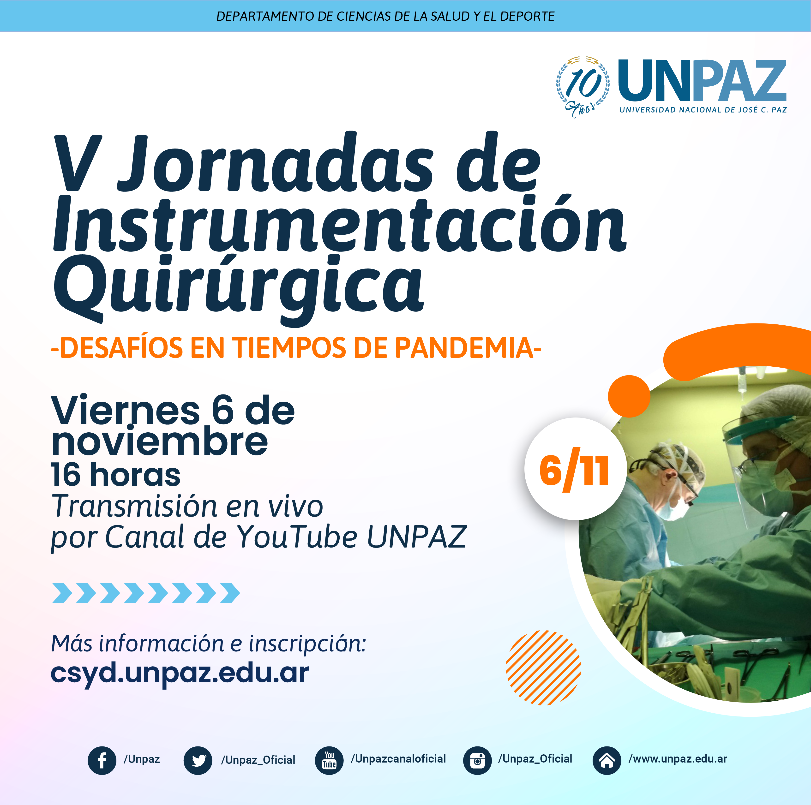 Jornadas de Instrumentación Quirúrgica