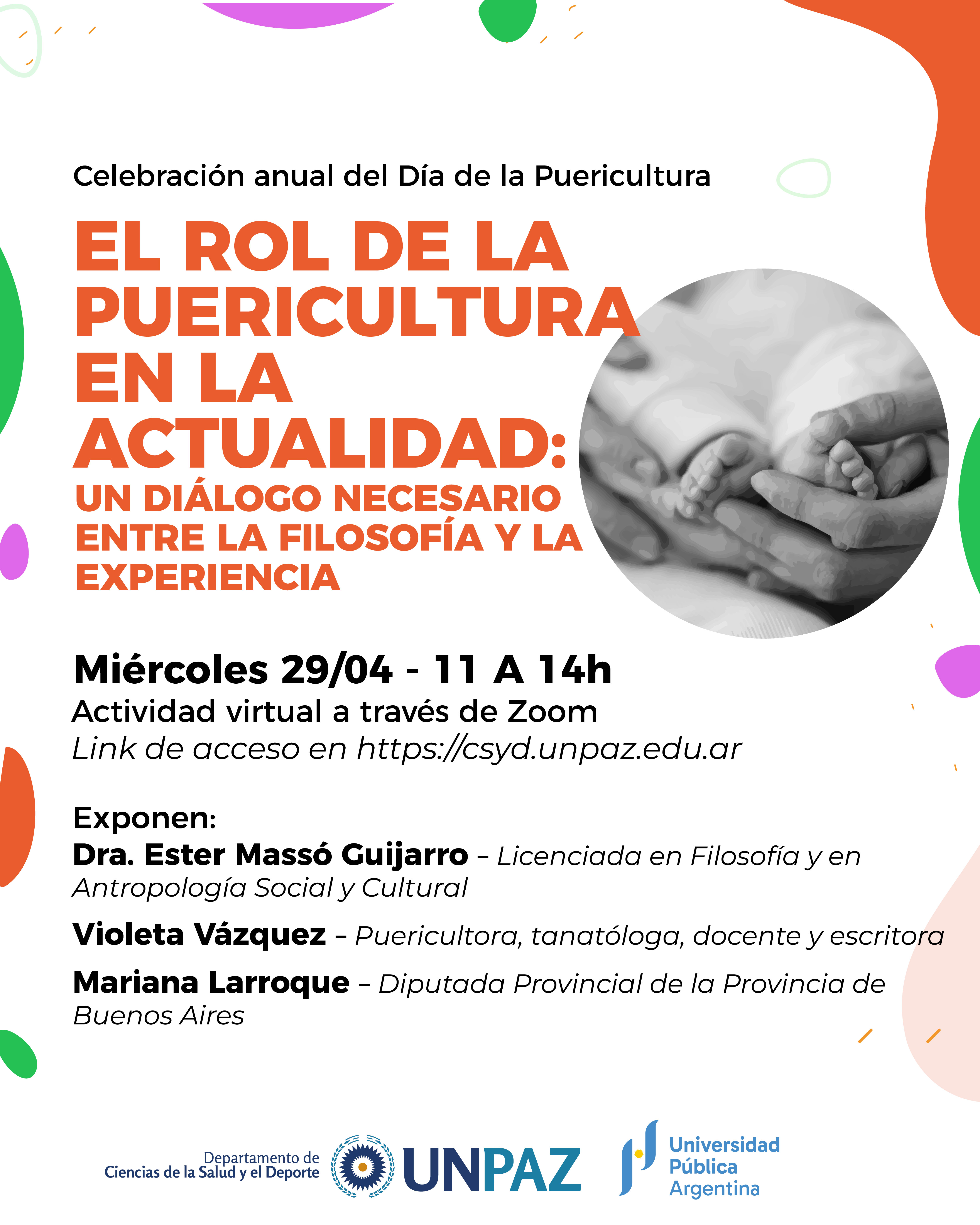 Charla "El rol de la puericultora en la actualidad" - UNPAZ