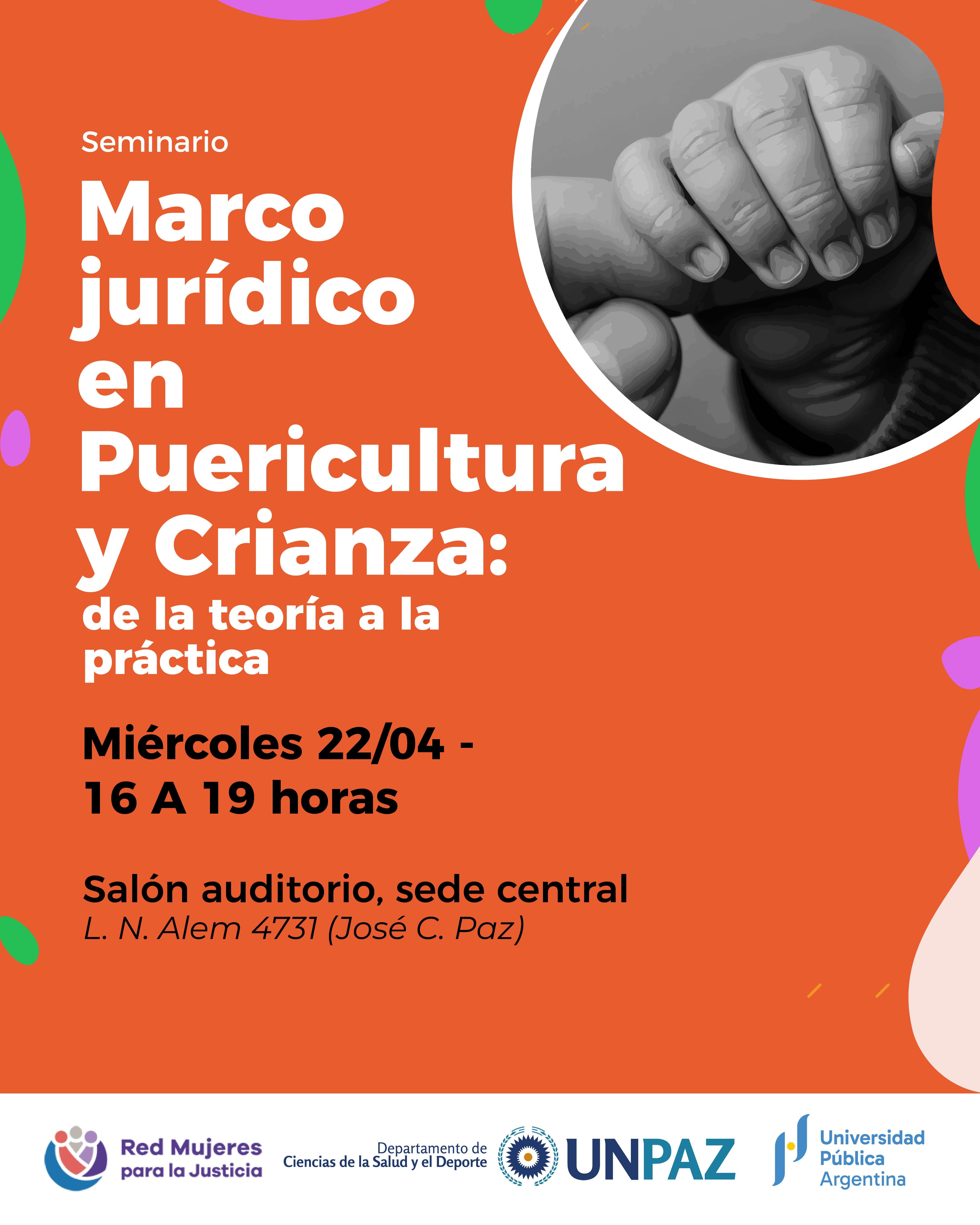 Seminario “Marco jurídico en puericultura y crianza”