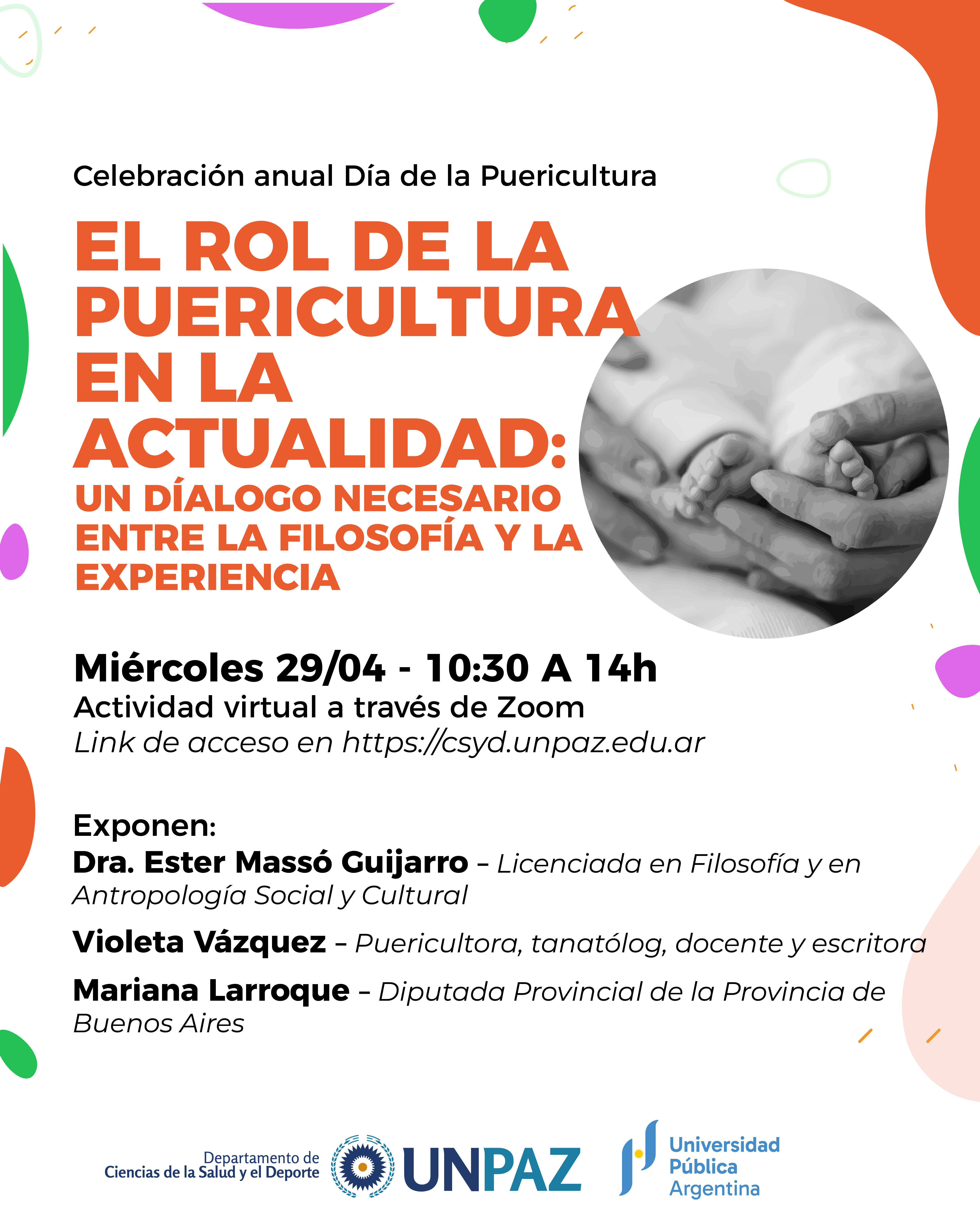 Charla "El rol de la puericultora en la actualidad" - UNPAZ