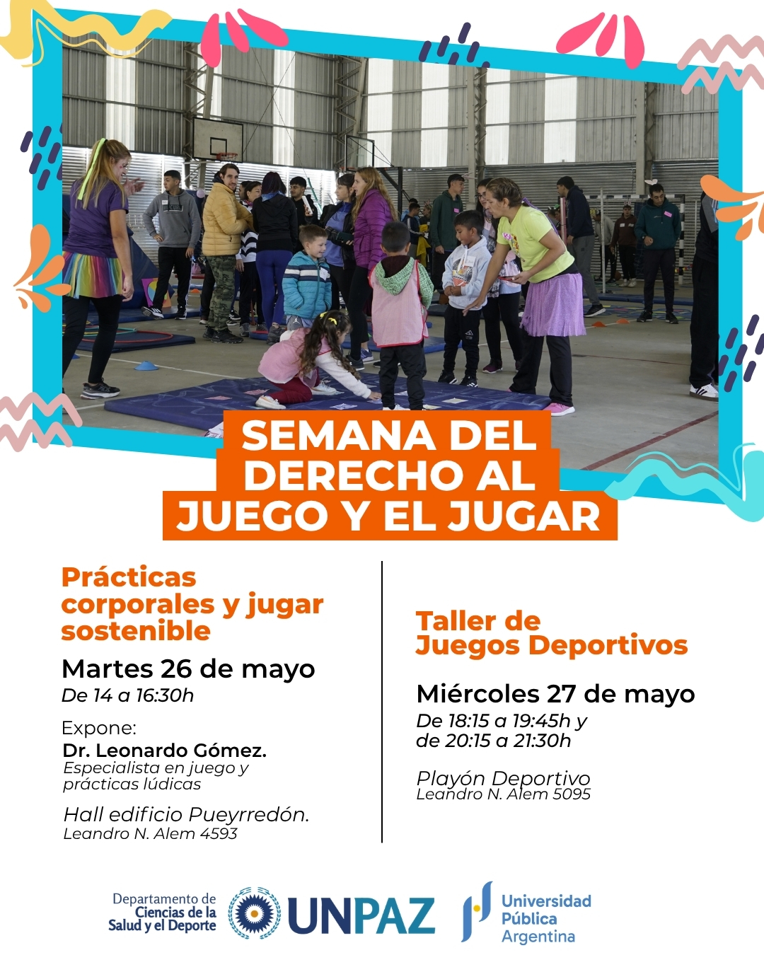 Semana del Derecho al Juego y el Jugar - UNPAZ