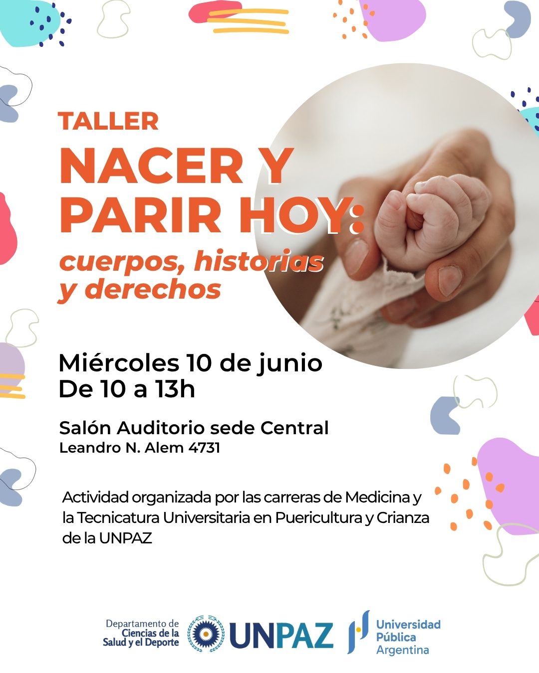 Nacer y parir hoy: cuerpos, historias y derechos - UNPAZ