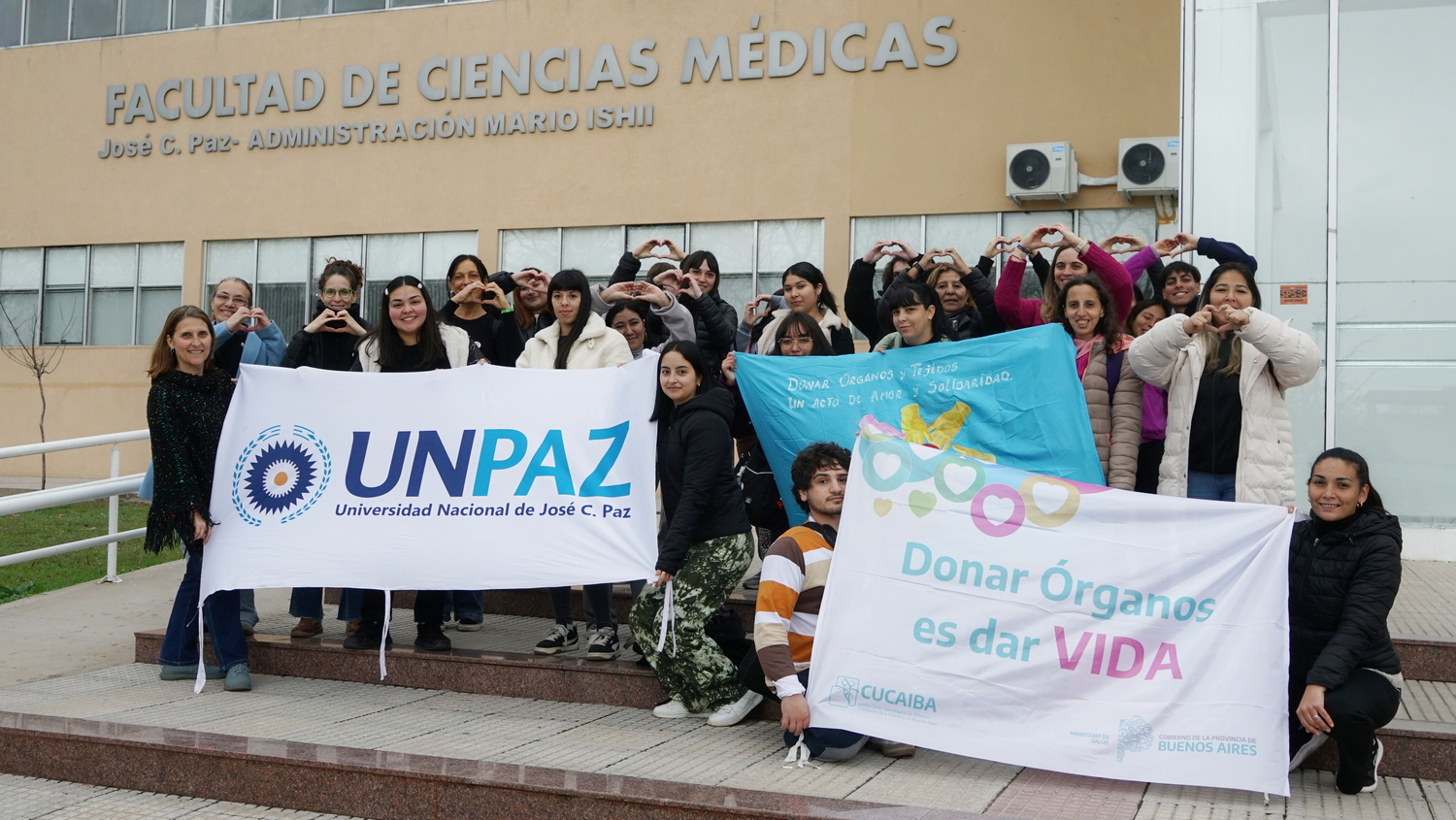 La UNPAZ realizó una agenda de actividades para generar conciencia sobre la importancia de la donación de órganos