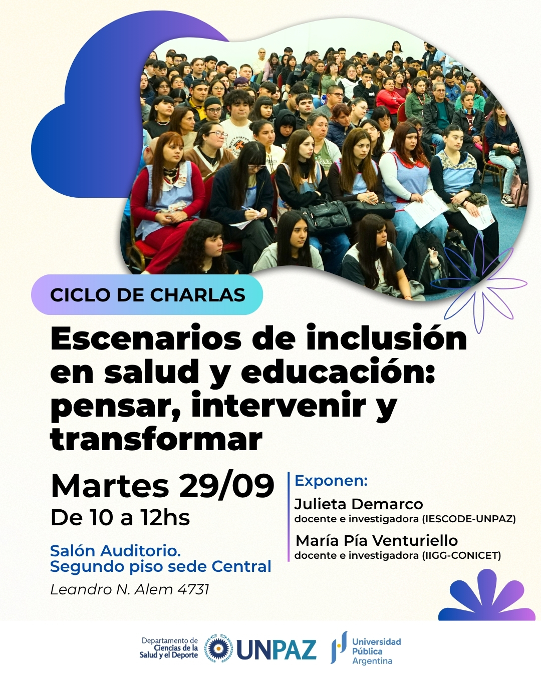Inclusión y discapacidad en salud y educación - UNPAZ