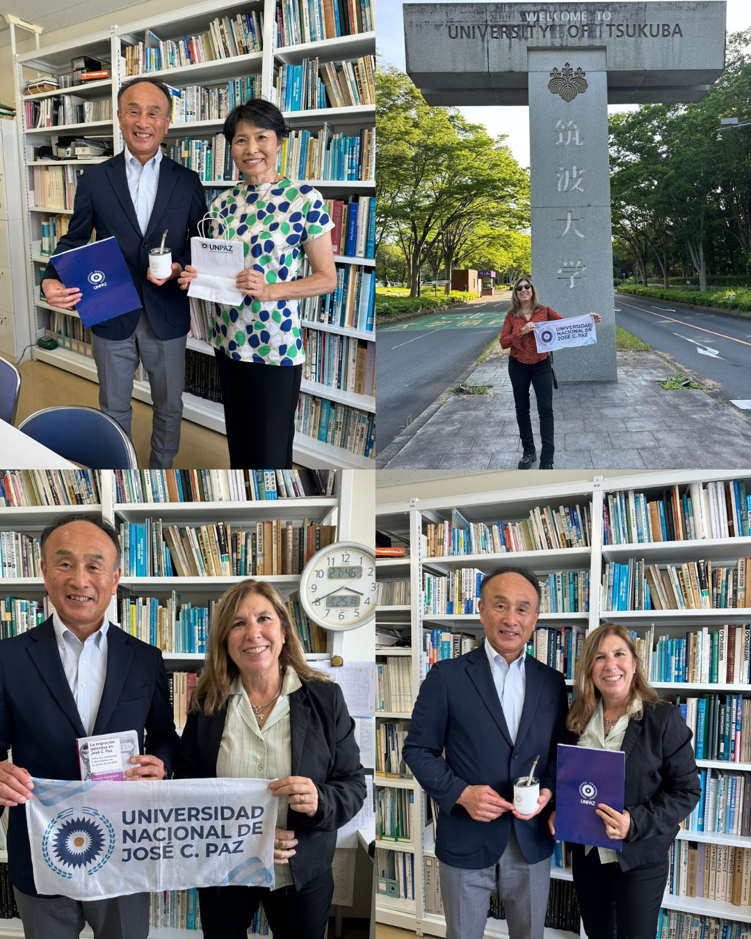 UNPAZ en la Universidad de Tsukuba, en Japón - UNPAZ