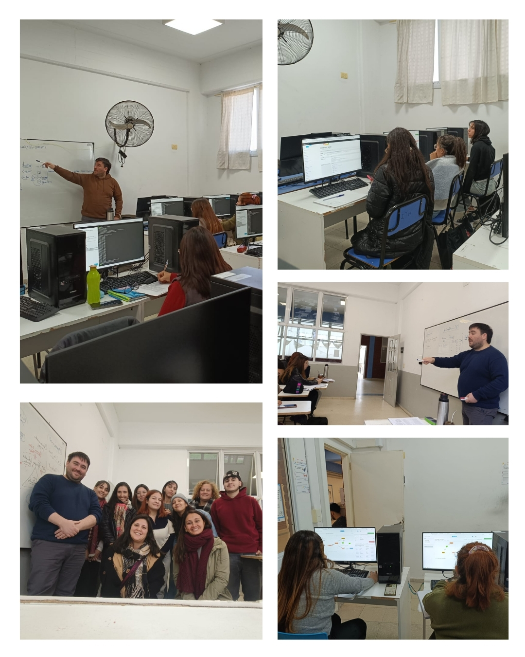Actividades extracurriculares de la Tecnicatura en Informática Aplicada a la Salud junto con la Unidad Curricular Redes y Sistemas de Información en Salud - UNPAZ