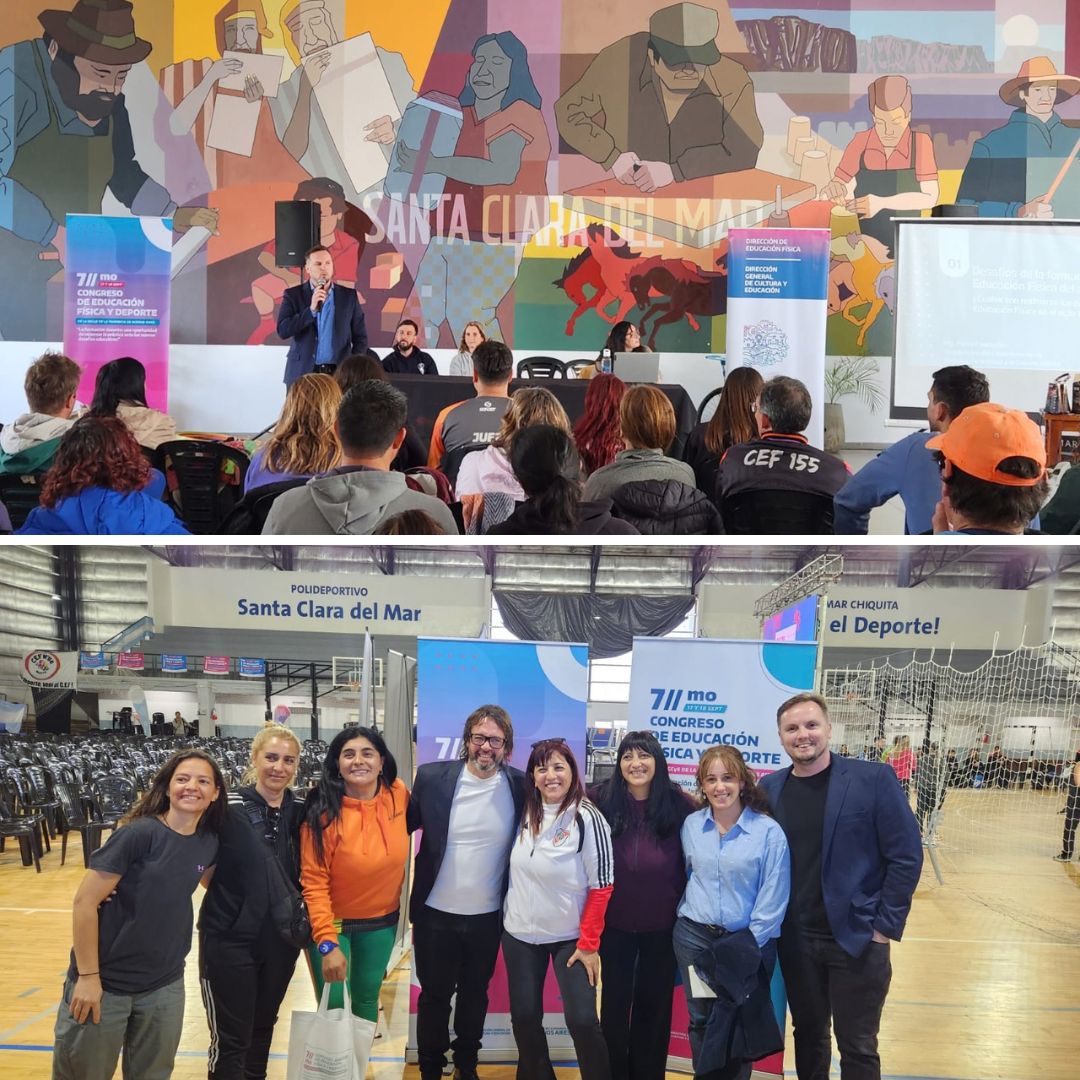 UNPAZ presente en el 7º Congreso de Educación Física y Deporte