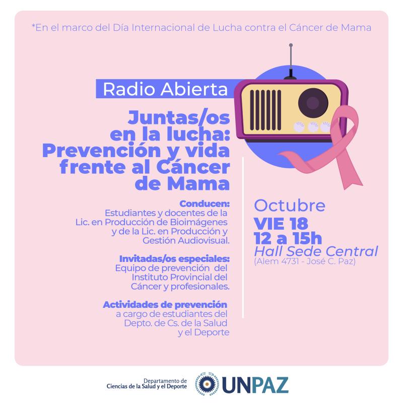  Jornada de Lucha contra el Cáncer de Mama