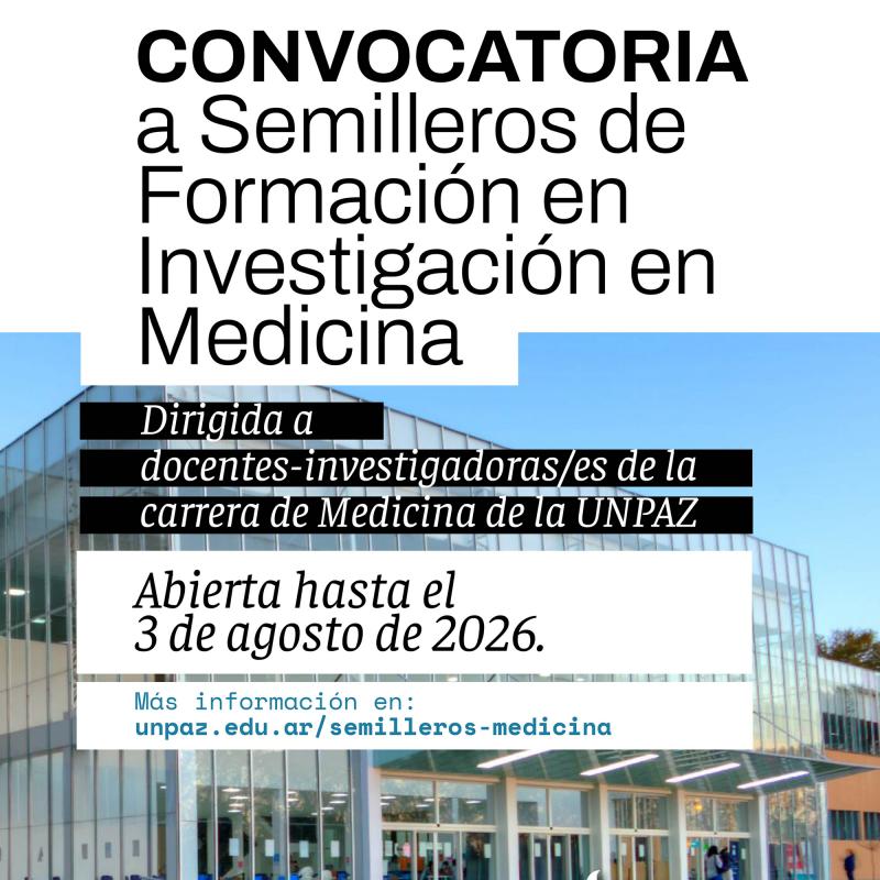 Convocatoria a Semilleros de Formación en Investigación en Medicina