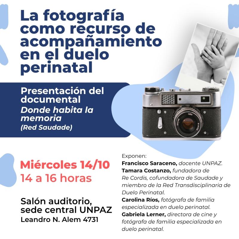 La fotografía como recurso de acompañamiento en el duelo perinatal