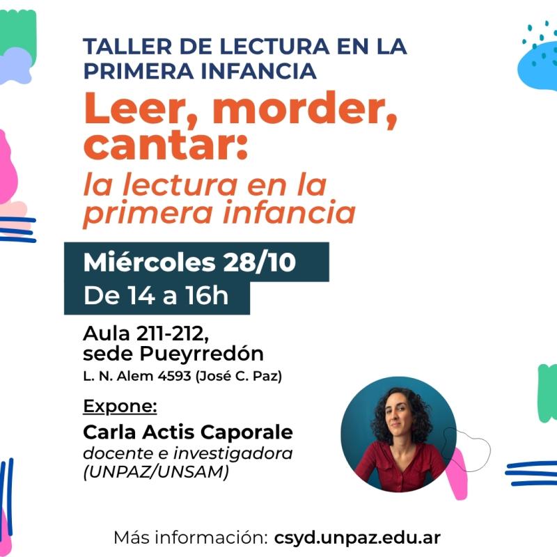 Taller de lectura en la primera infancia: una propuesta para reflexionar sobre las prácticas lectoras durante la crianza