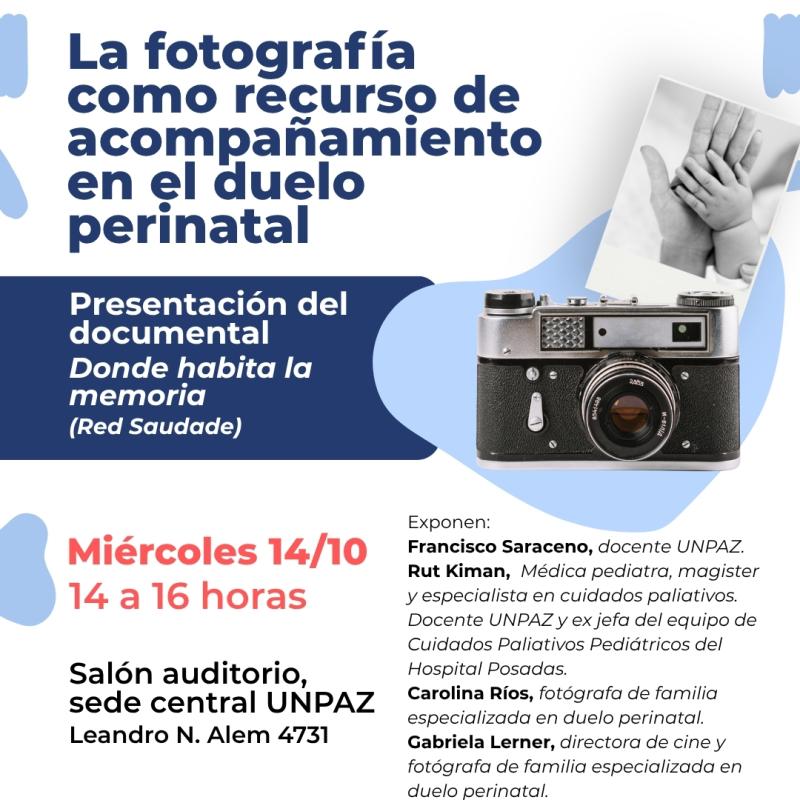 La fotografía como recurso de acompañamiento en el duelo perinatal